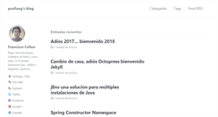 Desktop Screenshot of blog.pcollaog.cl